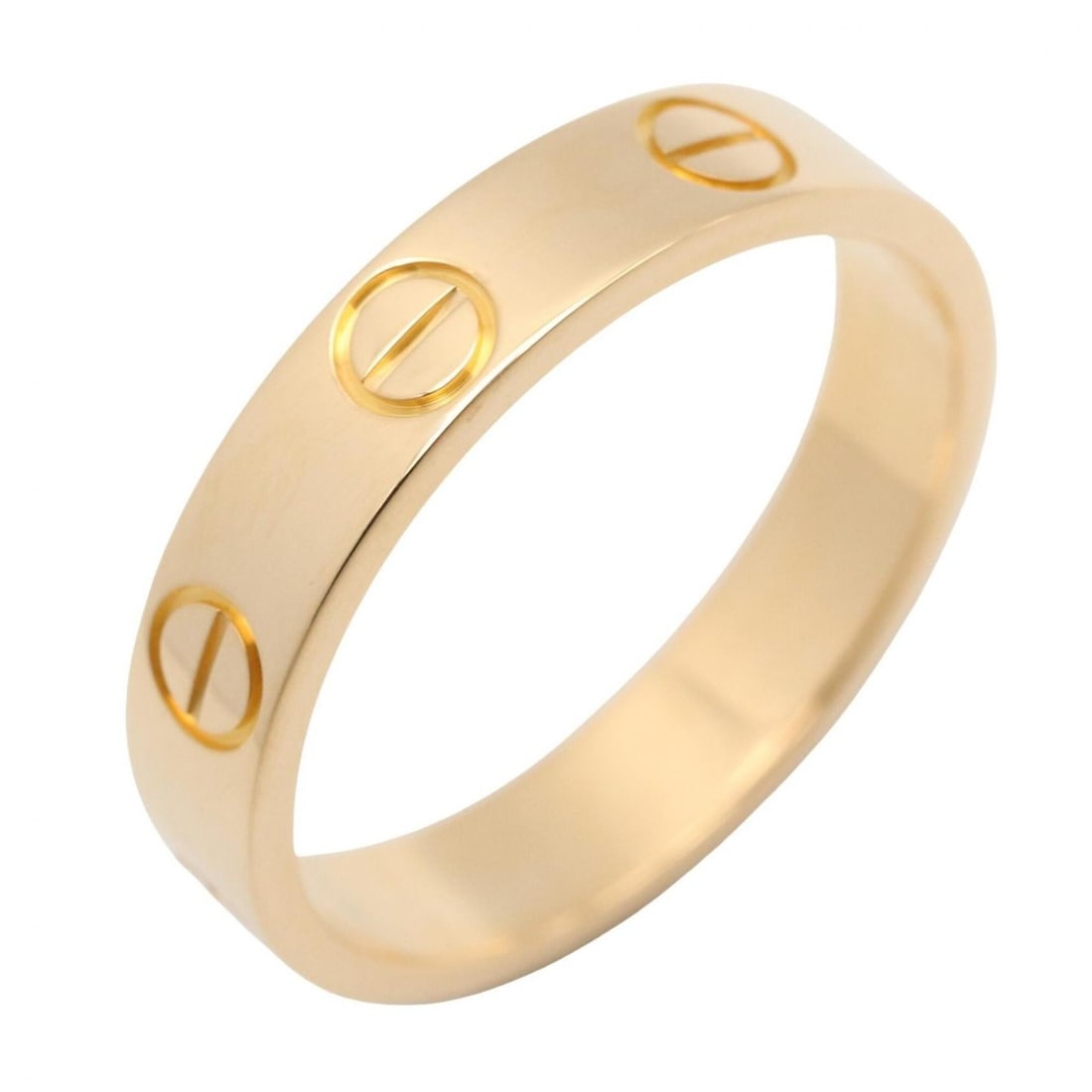 Cartier Mini Love Ring, 18K (Yellow Gold), Men's/Women's, Gold Tone, B4085049: --- Catalog ---Category: SizeJP Size: 8.5US Size: 4.5Category: DesignType: Band ringColor: GoldGender: Men,WomenMaterial: Yellow gold (18K)Category: GeneralMPN: B4085049Brand: Cartier--- Item List ---