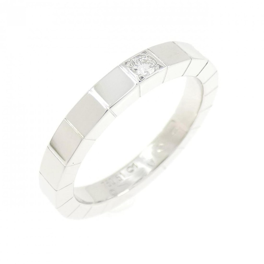 Cartier Lanieres 1P Ring: --- Catalog ---Category: SizeUS Size: 6Brand Size: 51Category: DesignType: Band ringGender: WomenMaterial: White gold (18K)Category: GeneralMPN: B4058700Brand: Cartier--- Item List ---Section: