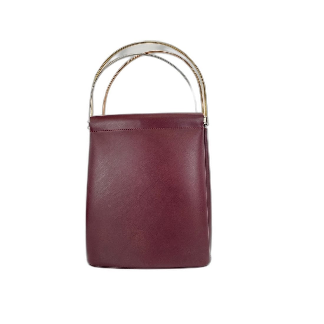 Cartier Trinity handbag, wine red.: --- Catalog ---Category: SizeHandle Drop: 10.00cm / 3.94''Size (HxWxD): 20cm x 16cm x 7cm / 7.87'' x 6.29'' x 2.75''Category: DesignType: HandbagColor: Wine redGender: WomenCategory: GeneralLine: Trin