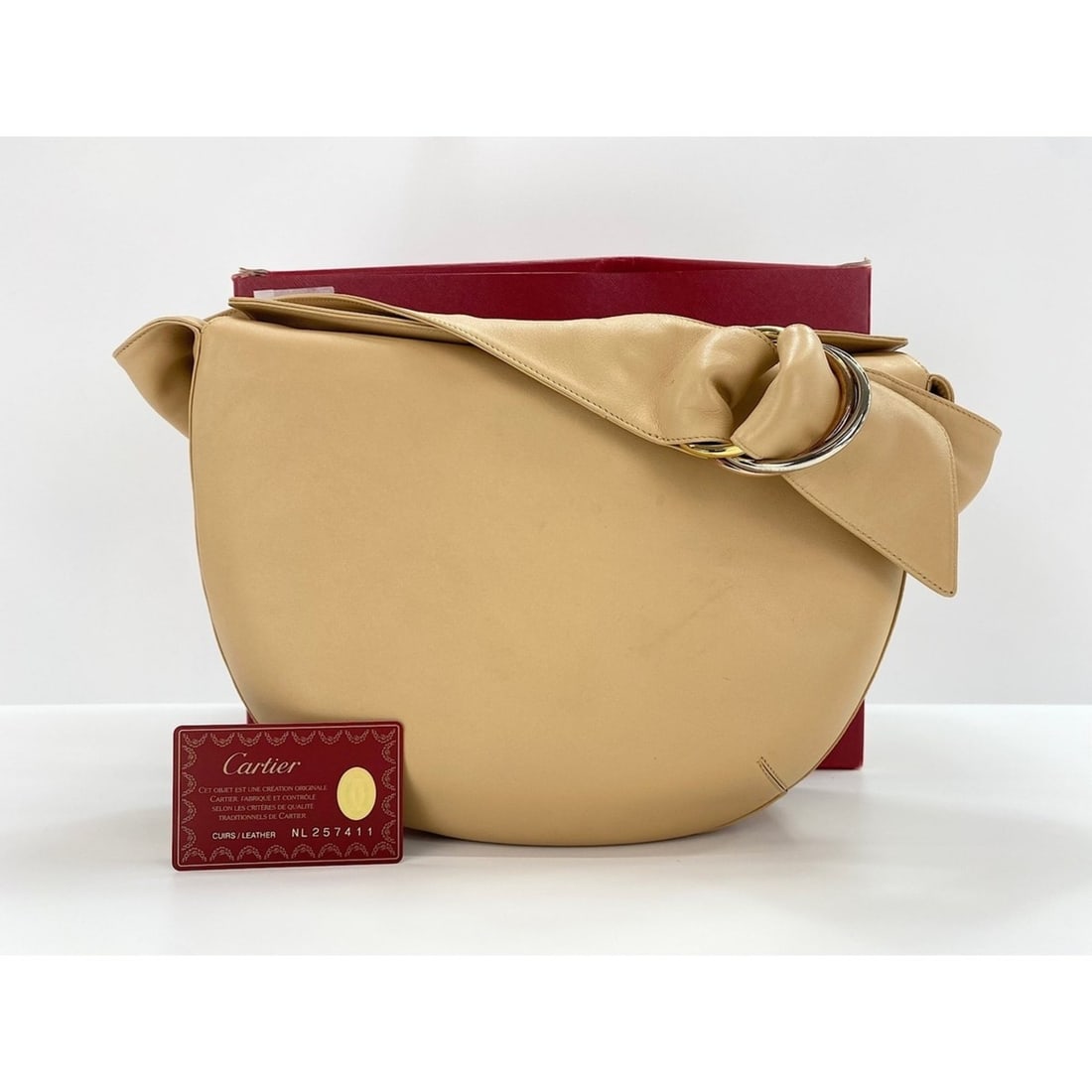 Cartier Trinity Shoulder Bag, Beige - 13