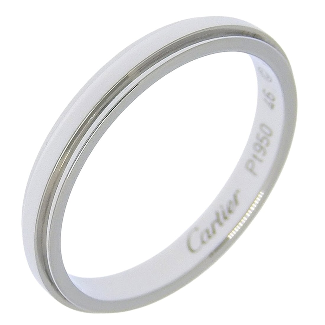 Cartier D'Amour Wedding Ring, Size 6, B4093946, Pt950 Platinum, Approx. 2.7g, Women's.: --- Catalog ---Category: SizeWidth: 2.5mm / 0.1''Weight: 2.7g / 0.09oz.JP Size: 6US Size: 3.5Inner Diameter: 14.00mm / 0.55''Category: DesignType: Wedding ringGender: WomenMaterial: Platinum
