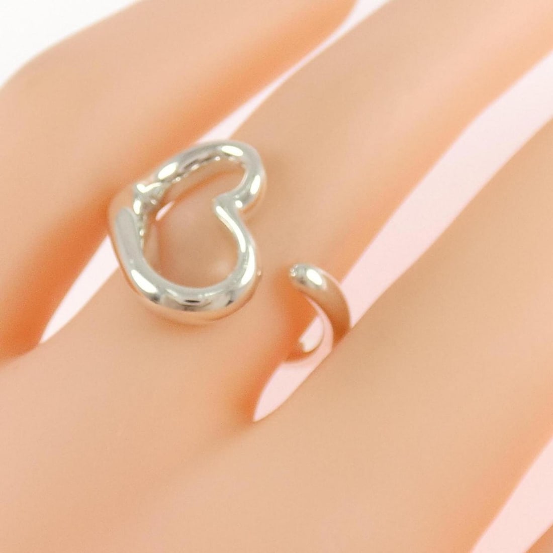 Tiffany Open Heart Ring - 4
