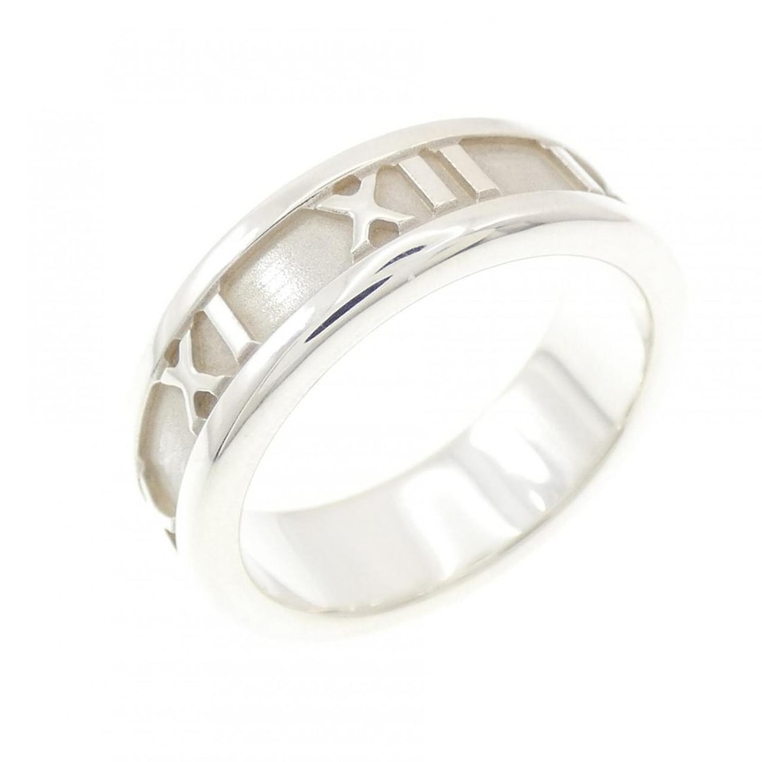 Tiffany Atlas Ring: --- Catalog ---Category: SizeJP Size: 12.0US Size: 6.5Category: DesignType: Band ringGender: WomenMaterial: Silver 925Category: GeneralBrand: Tiffany--- Item List ---Section: ConditionRanking: Rank A