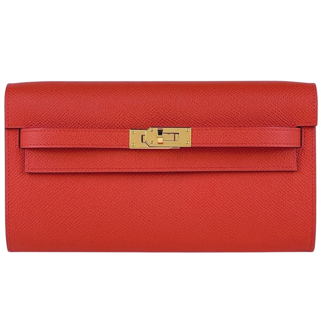 Hermes Kelly To Go 2-Way Shoulder Bag and Long Wallet, Veau Epsom Capucines K, Women's.: --- Catalog ---Category: SizeSize (HxWxD): 11cm x 20.5cm x 4.5cm / 4.33'' x 8.07'' x 1.77''Category: DesignType: Shoulder bagColor: CapucineGender: WomenMaterial: Epsom leather Category: GeneralLine: 