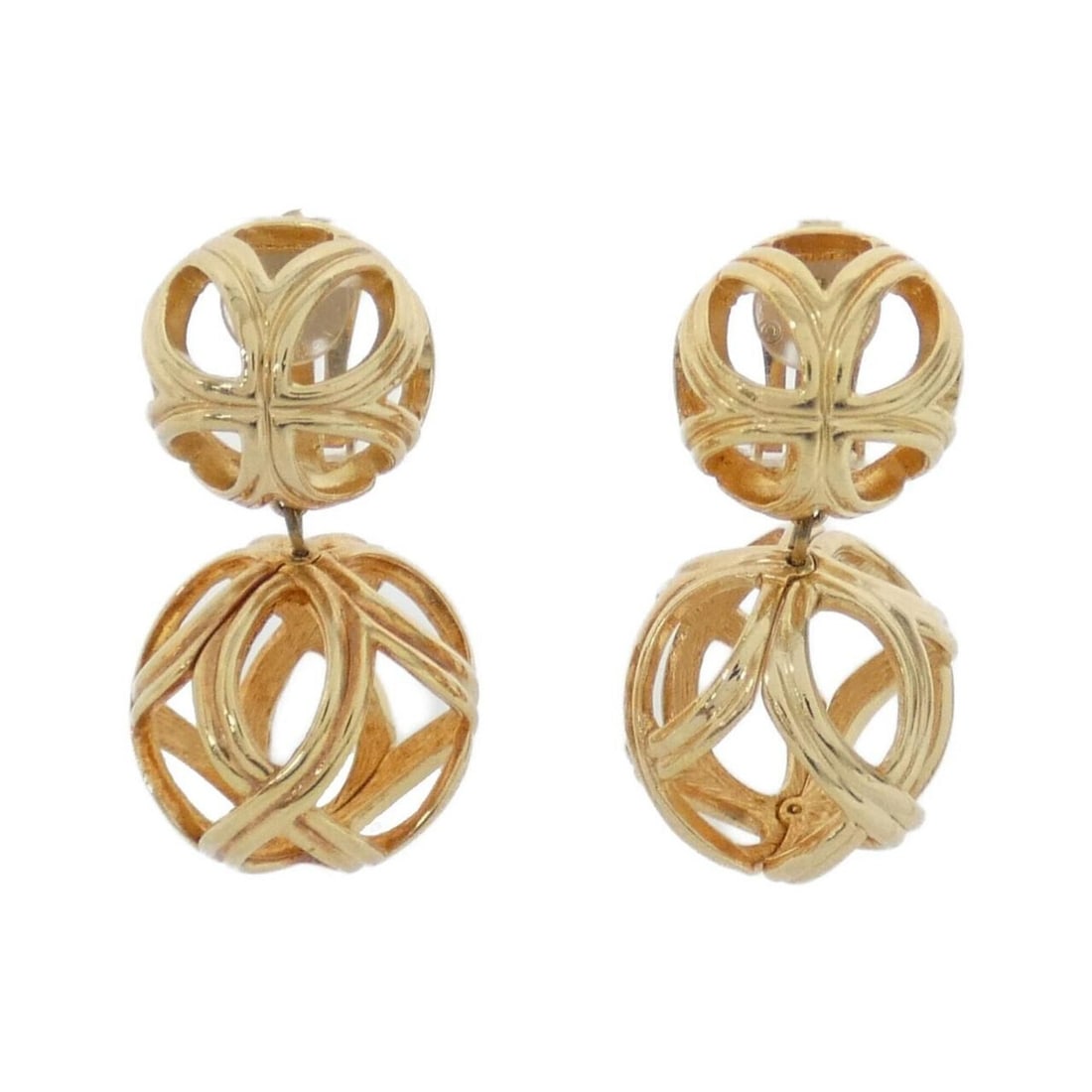 Christian Dior earrings: --- Catalog ---Category: SizeSize (HxWxD): 2.50mm x 5.50mm / 0.10'' x 0.22''Category: DesignType: Stud earringsColor: GoldGender: WomenCategory: GeneralBrand: Christian Dior--- Item List ---Section: