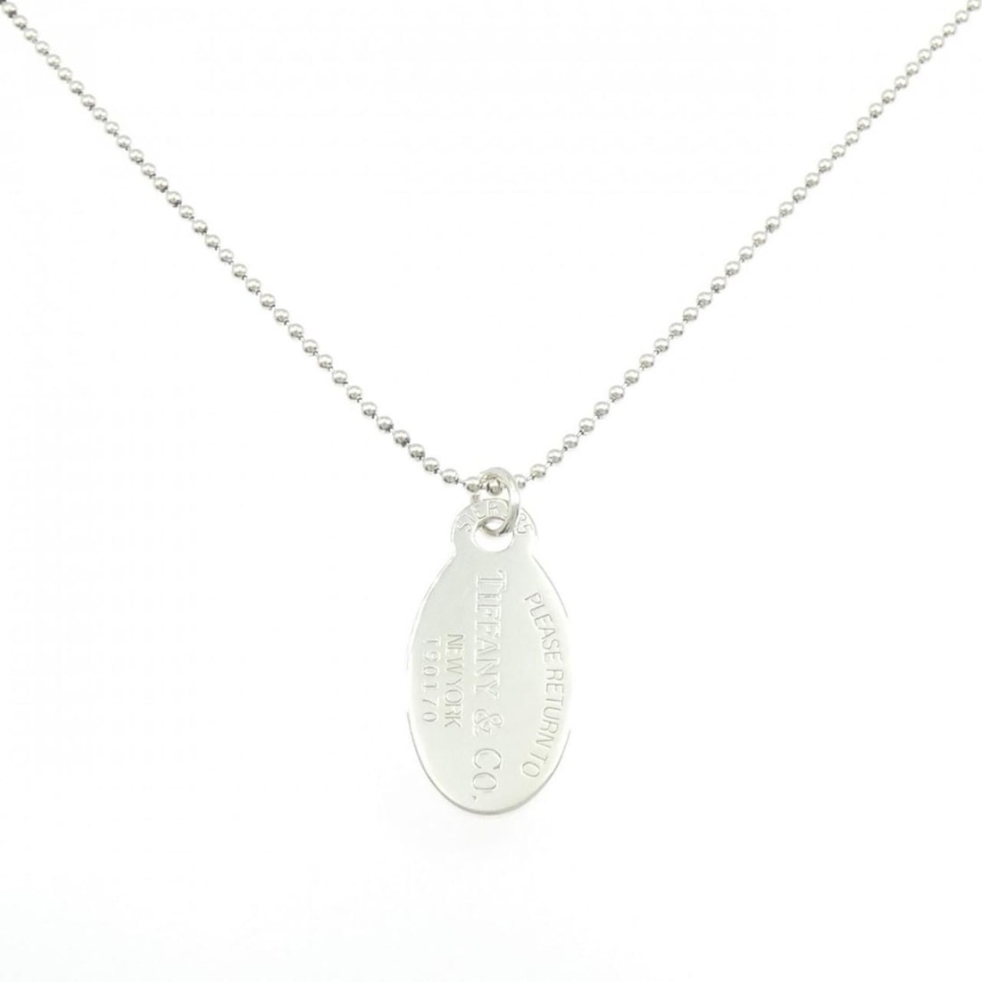 Tiffany & Co. Return to Necklace: --- Catalog ---Category: SizePendant Size: 47.6mm x 20.8mm / 1.87'' x 0.81''Neck Circumference: 87 cm / 34.25''Category: DesignColor: SilverGender: WomenMaterial: Silver 925Pendant Type: