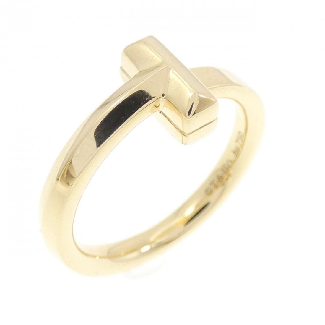 Tiffany T One Ring: --- Catalog ---Category: SizeJP Size: 6US Size: 3.5Category: DesignType: Band ringColor: Yellow goldGender: WomenMaterial: Yellow gold (18K)Category: GeneralBrand: Tiffany--- Item List ---Section: