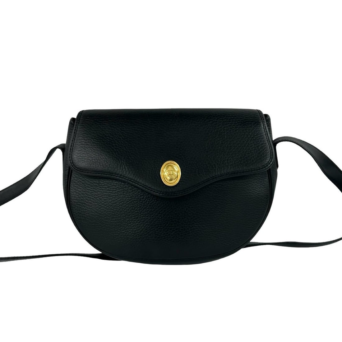 Christian Dior Vintage CD Logo Hardware Leather Shoulder Bag Pouch Black 390-9: --- Catalog ---Category: SizeSize (HxWxD): 18.5cm x 25cm x 7cm / 7.28'' x 9.84'' x 2.75''Category: DesignType: Pochette, Shoulder bagColor: BlackGender: WomenMaterial: Leather Category: GeneralBrand: 