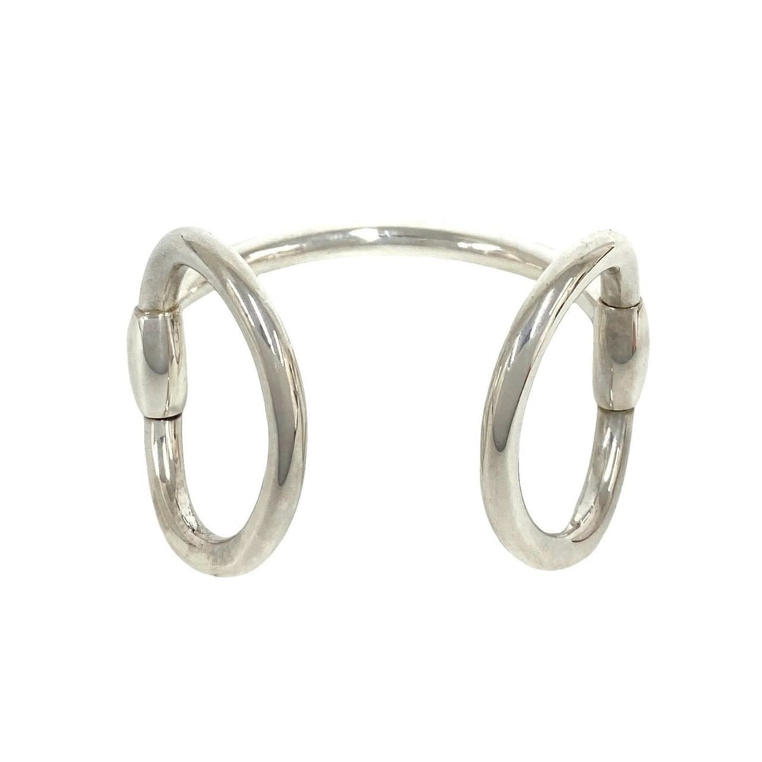 HERMES Nausicaä Bangle, Sterling Silver 925 Bracelet, Accessory, 189-3: --- Catalog ---Category: SizeLength: 17.5cm / 6.88''Category: DesignType: BangleColor: SilverGender: WomenMaterial: Silver 925Category: GeneralBrand: Hermes--- Item List ---Section: ConditionRanking: 