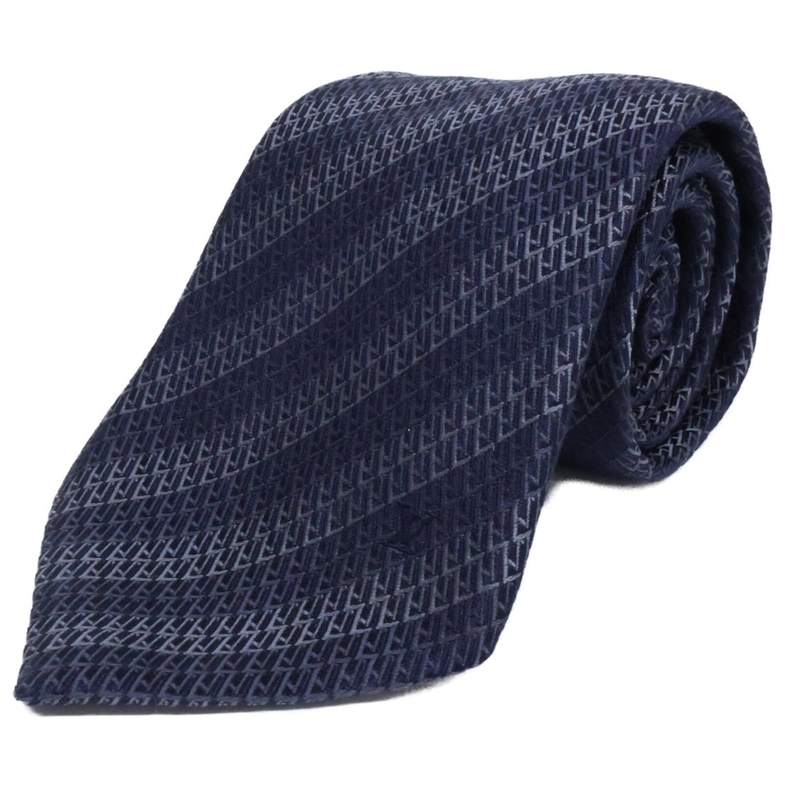 LOUIS VUITTON Louis Vuitton Striped Silk Tie, Gray/Navy, Men's: --- Catalog ---Category: SizeWidth: 9.5cm / 3.74''Total Length: 152cm / 59.84''Category: DesignType: CravatColor: Gray, NavyGender: MenMaterial: Silk Category: GeneralBrand: Louis Vuitton--- Item List