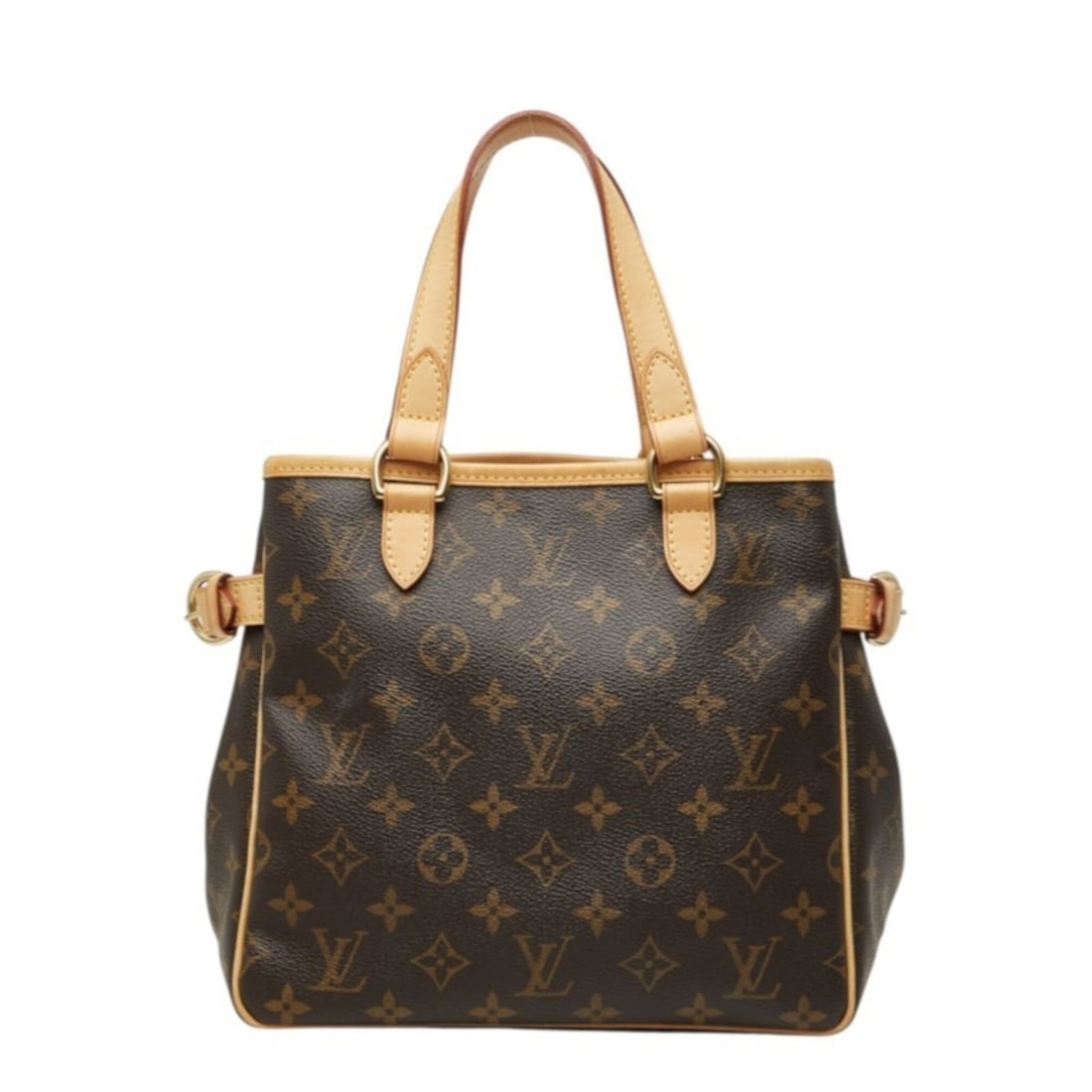 Louis Vuitton Monogram Batignolles Handbag M51156 Brown Leather Women's LOUIS VUITTON (1 of 12)