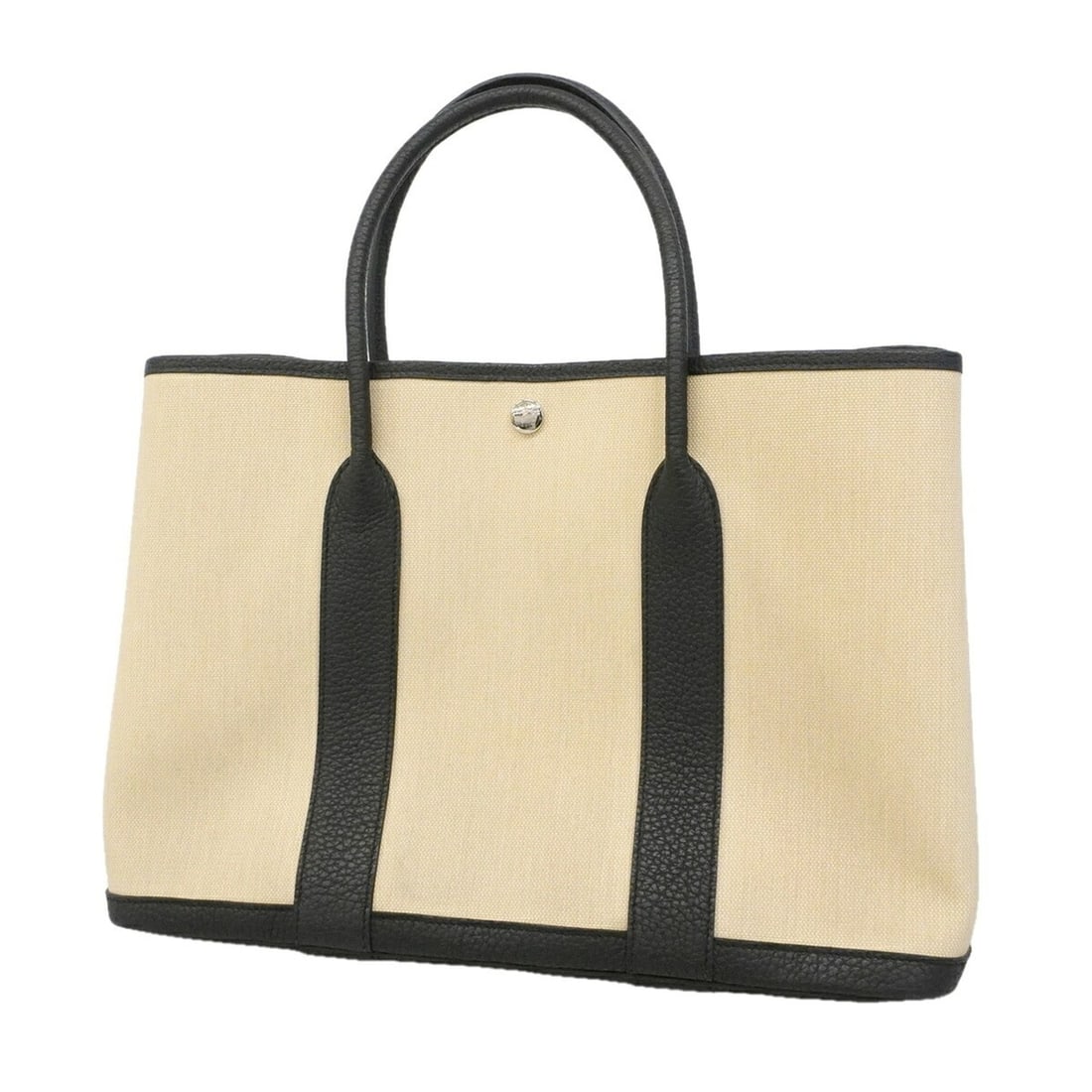 Hermes Garden PM Tote Bag, Toile Military, Black, B Stamp, Women's, OP017859: --- Catalog ---Category: SizeSize (HxWxD): 28.5cm x 37cm x 18.5cm / 11.22'' x 14.56'' x 7.28''Category: DesignType: Tote bagColor: BlackGender: WomenHardware Color: SilverCategory: GeneralBrand: Herme