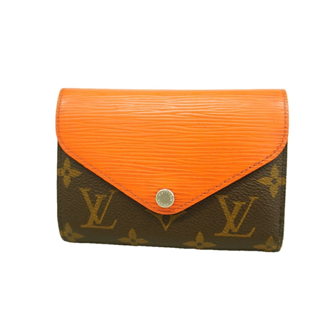 Louis Vuitton Tri-fold Wallet Monogram Portefeuille Marie-Lou Compact M60495 Piment Women's: --- Catalog ---Category: SizeSize (HxWxD): 10cm x 13.5cm x 3cm / 3.93'' x 5.31'' x 1.18''Category: DesignType: Wallet (tri-fold)Color: PimontGender: WomenCategory: GeneralMPN: M60495Brand: Louis Vuitt