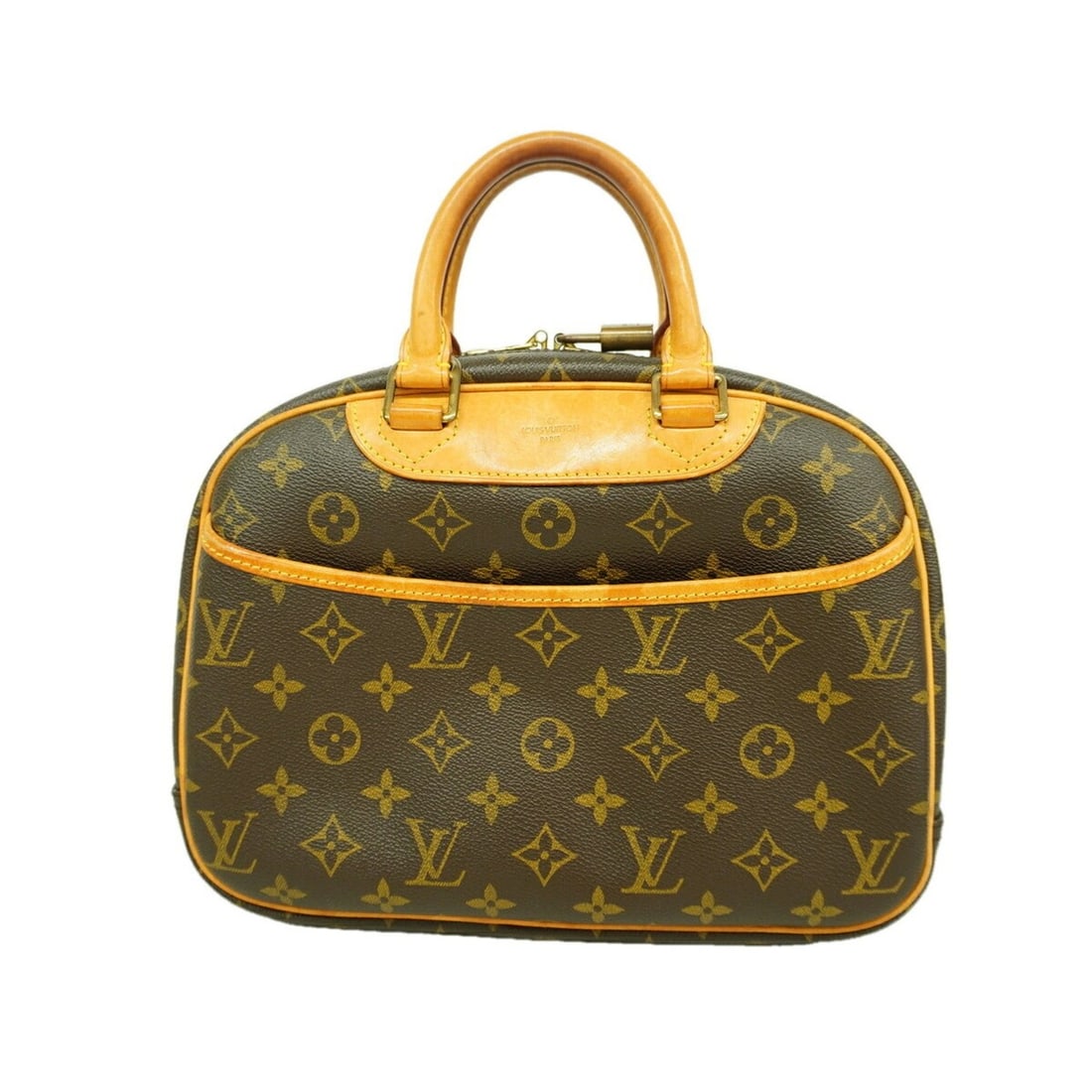 Louis Vuitton Monogram Trouville Handbag M42228 Brown Women's: --- Catalog ---Category: SizeSize (HxWxD): 23cm x 28cm x 10cm / 9.05'' x 11.02'' x 3.93''Category: DesignType: HandbagColor: BrownGender: WomenCategory: GeneralMPN: M42228Brand: Louis Vuitton--- Item 