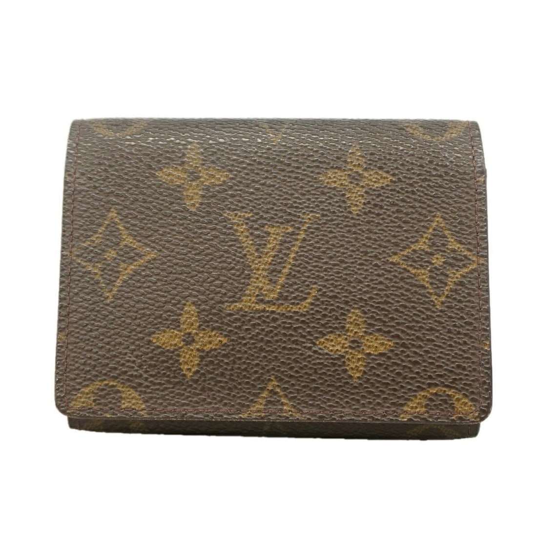 Louis Vuitton Business Card Holder/Card Case, Monogram Enveloppe Carte de Visite, M62920, Brown,: --- Catalog ---Category: DesignType: Card caseColor: BrownGender: Men,WomenCategory: GeneralMPN: M62920Brand: Louis VuittonCategory: Physical PropertiesSize (HxWxD): 8cm x 10.5cm x 1.5cm / 3.14'' x 4.