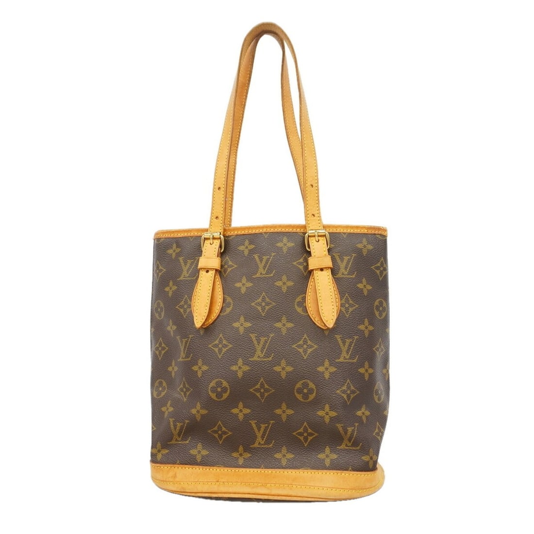 Louis Vuitton Monogram Bucket PM Tote Bag M42238 Brown (Women's): --- Catalog ---Category: SizeSize (HxWxD): 25.5cm x 23cm x 16cm / 10.03'' x 9.05'' x 6.29''Category: DesignType: Tote bagColor: BrownGender: WomenCategory: GeneralMPN: M42238Brand: Louis Vuitton--- It
