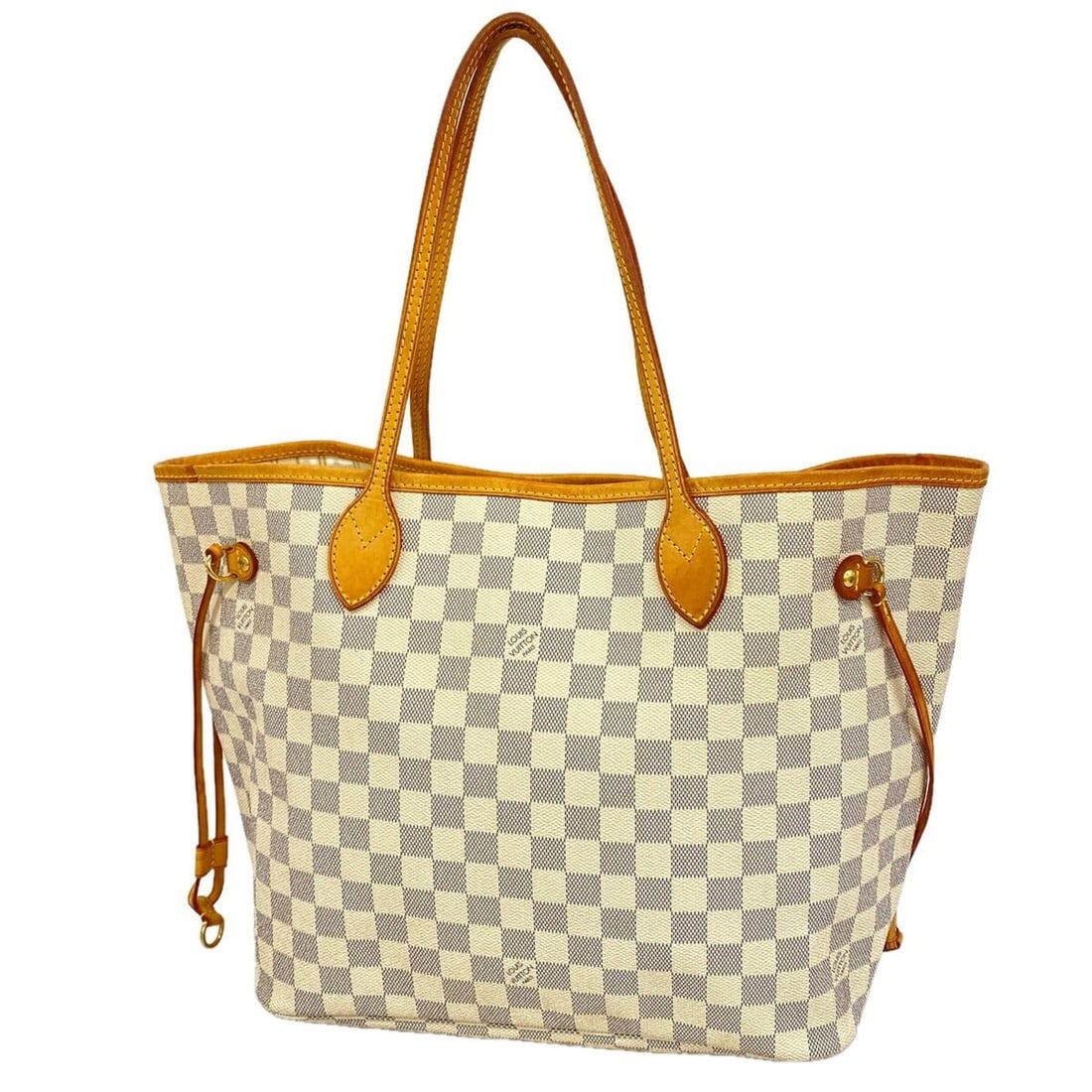 Louis Vuitton Damier Azur Neverfull MM Tote Bag N51107 White Women's: --- Catalog ---Category: SizeSize (HxWxD): 29cm x 32.5cm x 16cm / 11.41'' x 12.79'' x 6.29''Category: DesignType: Tote bagColor: WhiteGender: WomenCategory: GeneralMPN: N51107Brand: Louis Vuitton--- I
