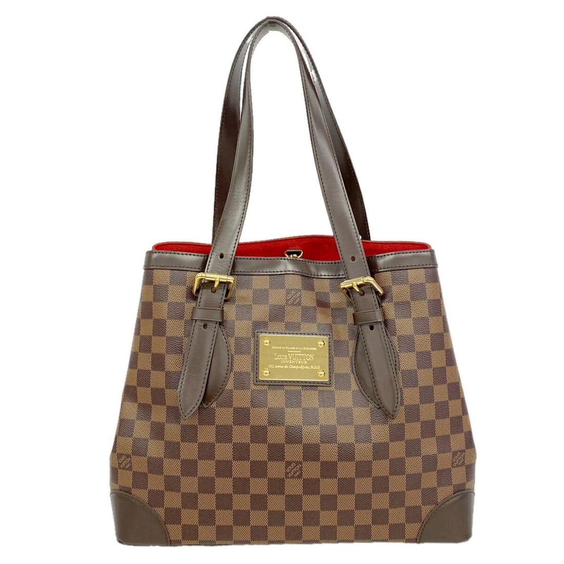 Louis Vuitton Damier Hampstead MM Tote Bag N51204 Ebene (Women's) (1 of 12)