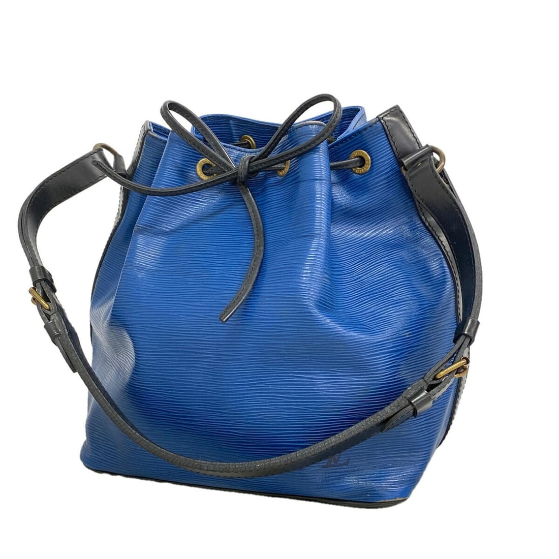 Louis Vuitton Epi Petit Noé Shoulder Bag M44152 Toledo Blue Noir (Women's): --- Catalog ---Category: SizeSize (HxWxD): 27cm x 25cm x 19.5cm / 10.62'' x 9.84'' x 7.67''Category: DesignType: Shoulder bagColor: Noir, Toledo blueGender: WomenCategory: GeneralMPN: M44152Brand: Lou