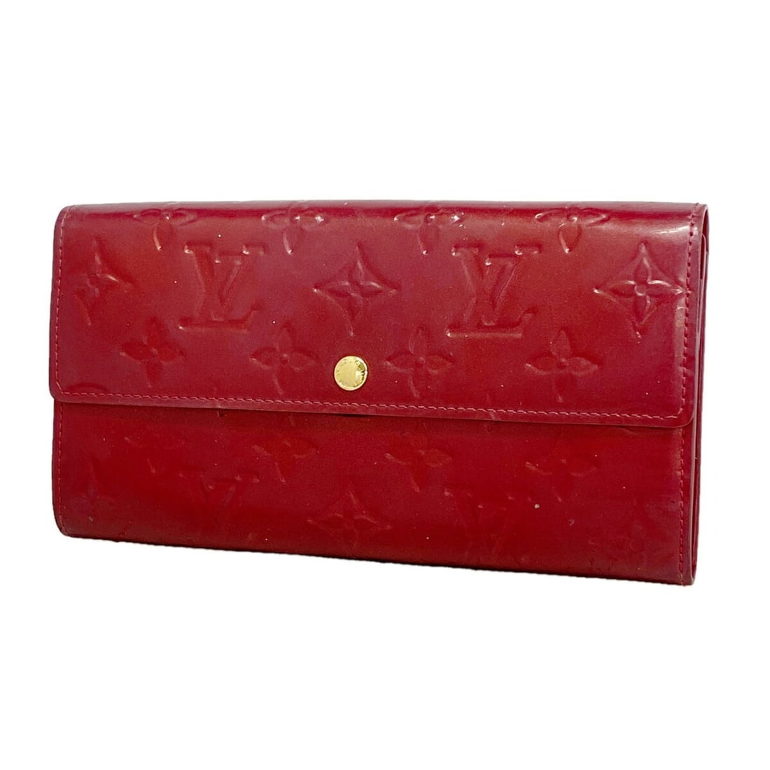 Louis Vuitton Vernis Portefeuille Sarah Long Wallet M93530 Pomme d'Amour (Women's): --- Catalog ---Category: SizeSize (HxWxD): 11.5cm x 19cm x 2cm / 4.52'' x 7.48'' x 0.78''Category: DesignType: Long wallet (bi-fold)Color: Pomme d'amourGender: WomenCategory: GeneralMPN: M93530Brand: 