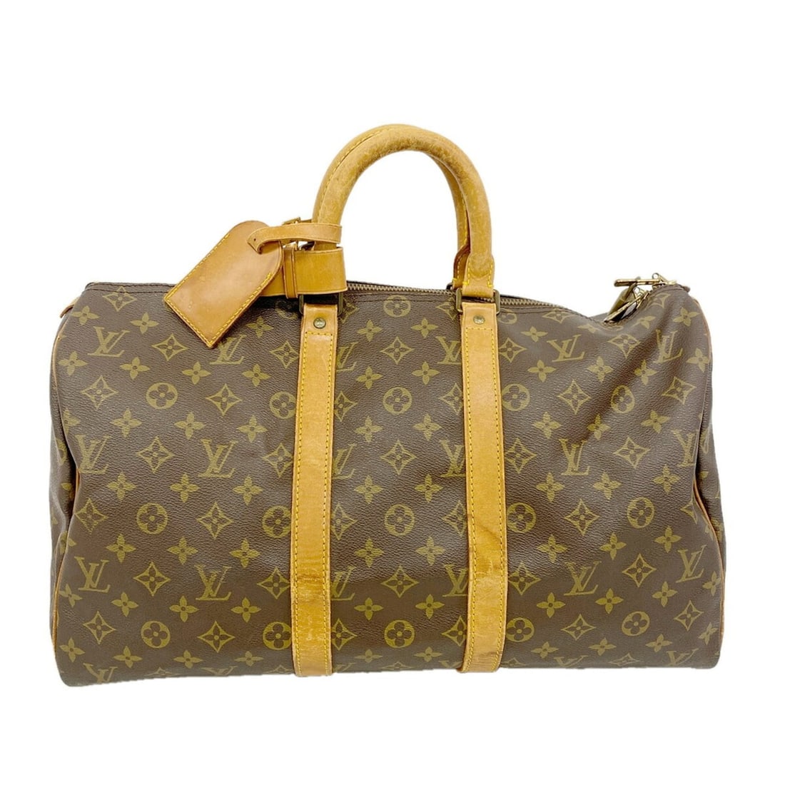 Louis Vuitton Bags - Boston Monogram Keepall 45 M41428 Brown Men's & Women's: --- Catalog ---Category: SizeSize (HxWxD): 27cm x 45cm x 20cm / 10.62'' x 17.71'' x 7.87''Category: DesignType: Boston bagColor: BrownGender: Men,WomenCategory: GeneralMPN: M41428Brand: Louis