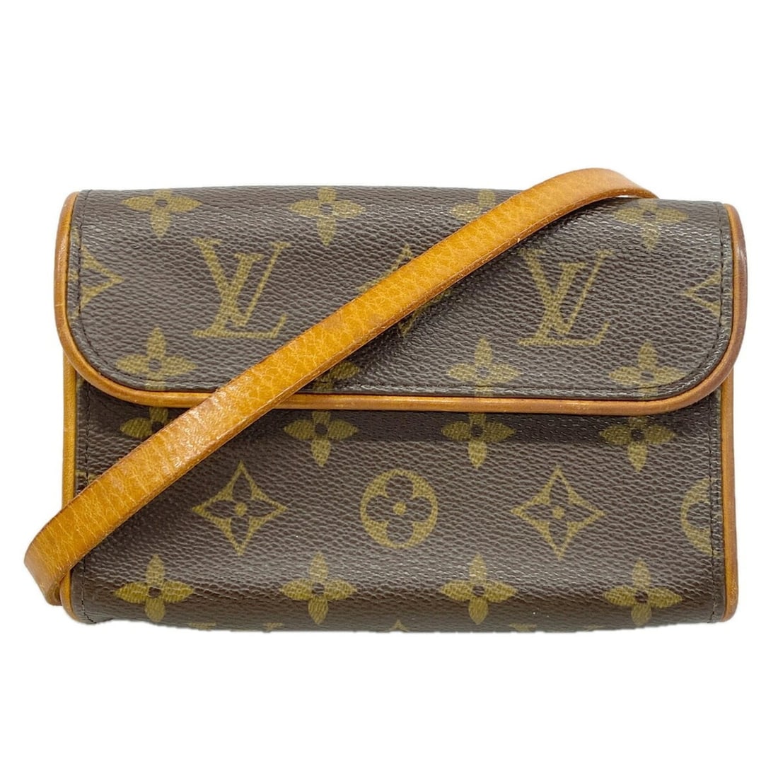 Louis Vuitton Monogram Pochette Florentine M51855 Brown Women's Bag/Waist Bag (1 of 10)