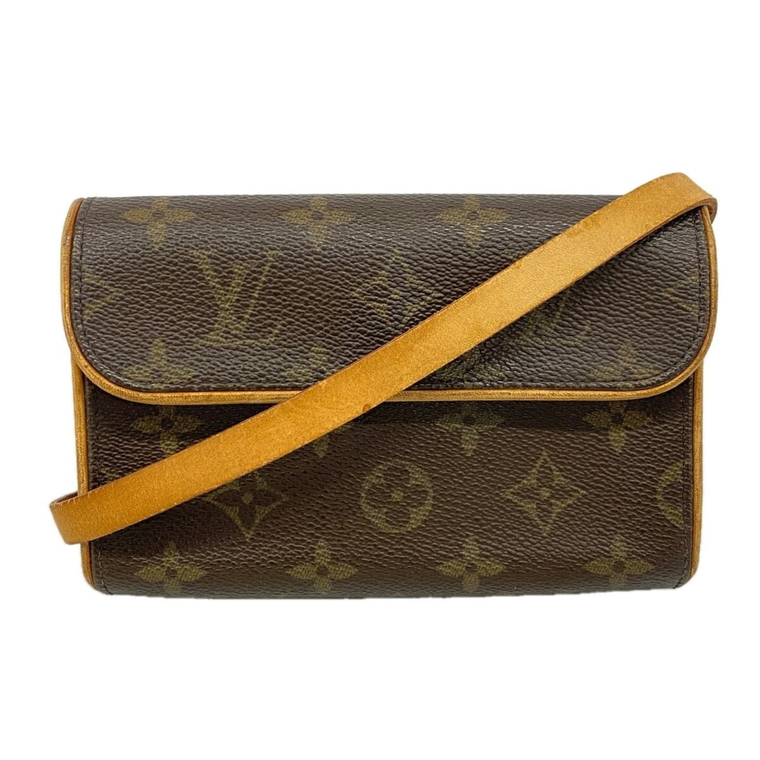 Louis Vuitton Bag/Waist Bag Monogram Pochette Florentine M51855 Brown Women's: --- Catalog ---Category: SizeSize (HxWxD): 10cm x 16.5cm x 4cm / 3.93'' x 6.49'' x 1.57''Category: DesignType: Fanny packColor: BrownGender: WomenCategory: GeneralMPN: M51855Brand: Louis Vuitton--- It
