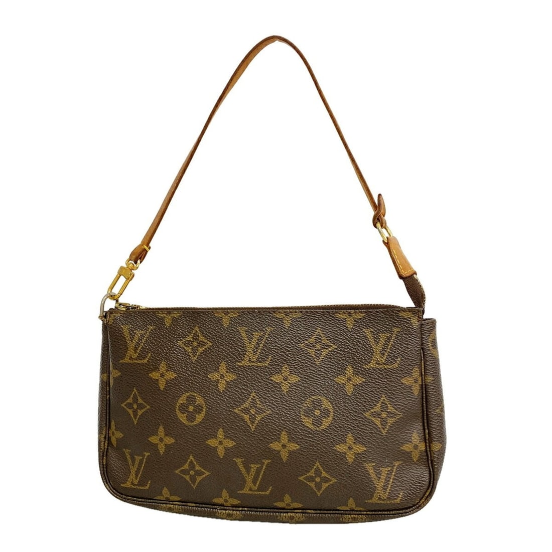 Louis Vuitton Monogram Pochette Accessoires M51980 Brown Women's Bag/Pouch: --- Catalog ---Category: SizeSize (HxWxD): 13.5cm x 21.5cm x 3.5cm / 5.31'' x 8.46'' x 1.37''Category: DesignType: PouchColor: BrownGender: WomenCategory: GeneralMPN: M51980Brand: Louis Vuitton---