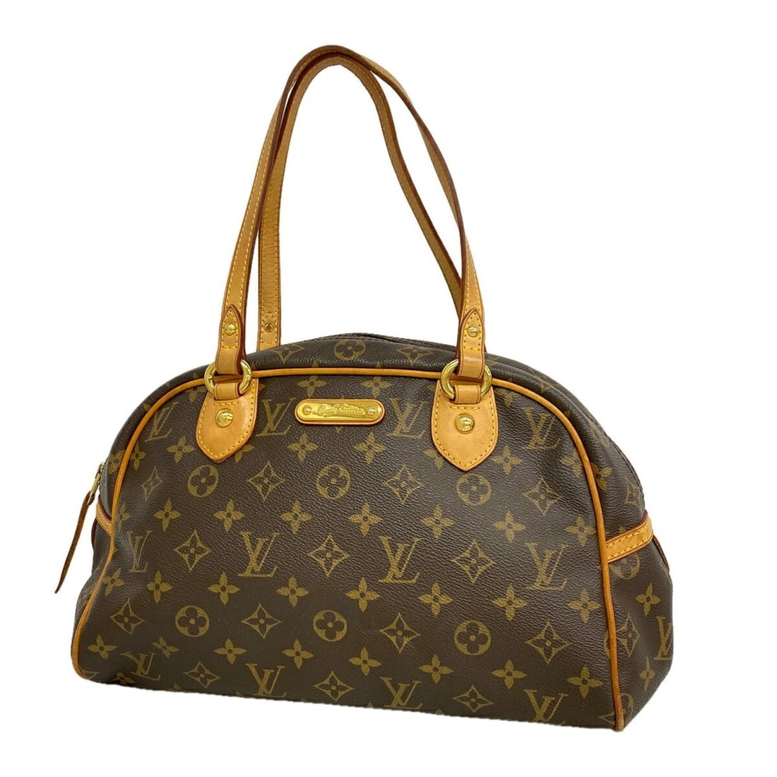 Louis Vuitton Monogram Montorgueil PM Handbag M95565 Brown Women's (1 of 11)