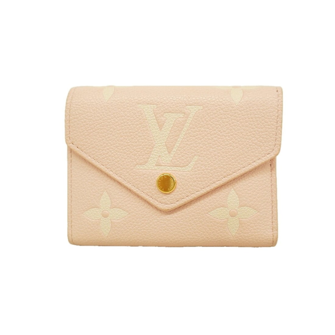 Louis Vuitton Tri-fold Wallet Monogram Empreinte Bicolor Portefeuille Victorine M14229 Rose White: --- Catalog ---Category: SizeSize (HxWxD): 9.5cm x 12cm x 2cm / 3.74'' x 4.72'' x 0.78''Category: DesignType: Wallet (tri-fold)Color: RoseGender: WomenCategory: GeneralMPN: M14229Brand: Louis Vuitton-