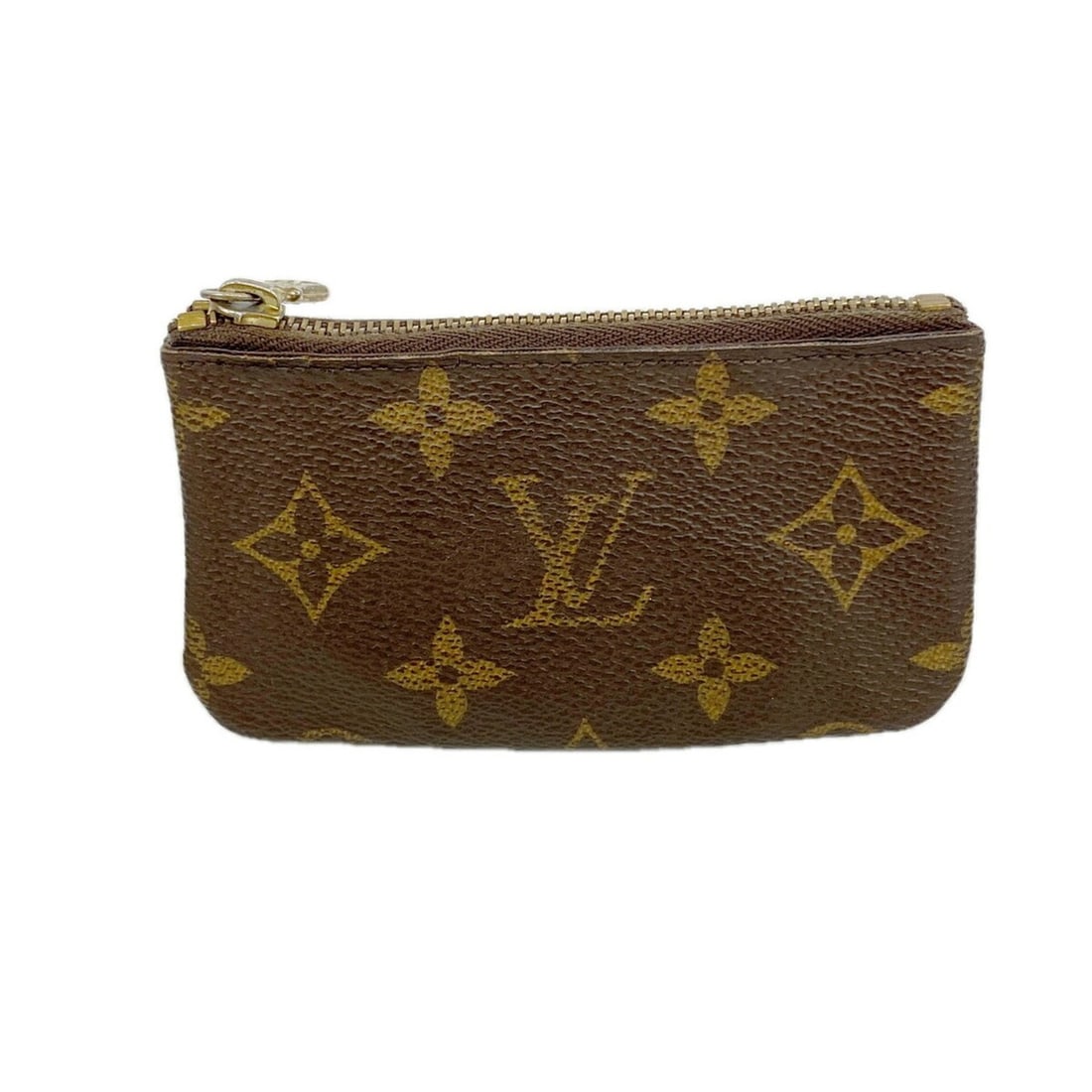 Louis Vuitton Monogram Pochette Clé M62650 Brown Wallet/Coin Case for Men and Women: --- Catalog ---Category: SizeSize (HxWxD): 6.5cm x 11.5cm x 1cm / 2.55'' x 4.52'' x 0.39''Category: DesignType: Coin purse/coin caseColor: BrownGender: Men,WomenCategory: GeneralMPN: M62650Brand: Loui
