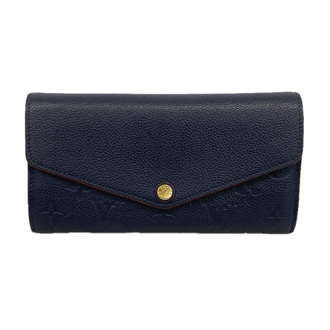 Louis Vuitton Monogram Empreinte Portefeuille Sarah Long Wallet M62125 Marine Rouge (Women's): --- Catalog ---Category: SizeSize (HxWxD): 10cm x 19cm x 2.5cm / 3.93'' x 7.48'' x 0.98''Category: DesignType: Long wallet (bi-fold)Color: Marine rougeGender: WomenCategory: GeneralMPN: M62125Brand: L
