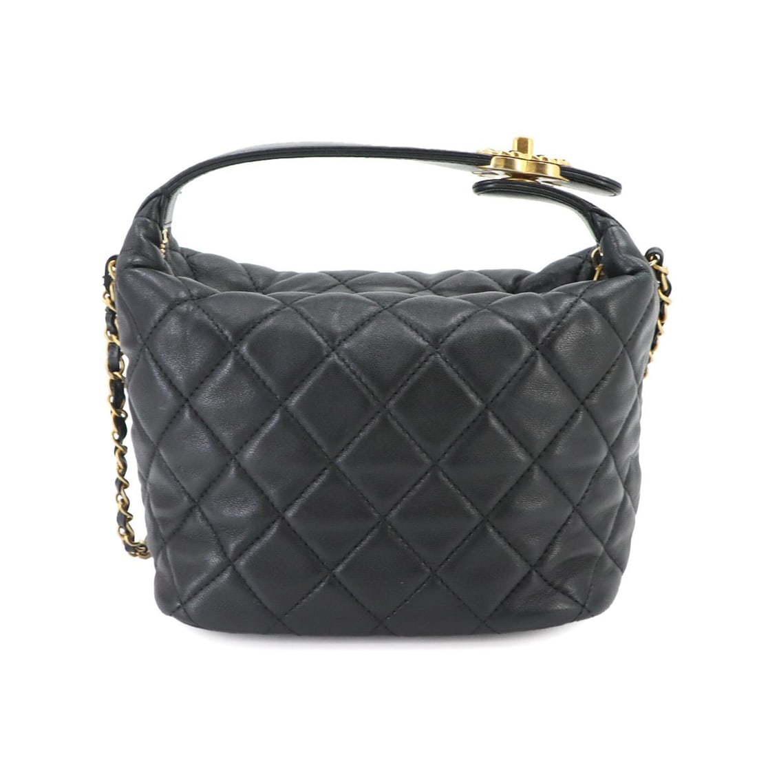 Chanel 19 Matelassé Hobo 2-way Hand Chain Shoulder Handbag Lambskin Black AS1746 CHANEL Bag: --- Catalog ---Category: SizeWeight: 385g / 13.58oz.Size (HxWxD): 14cm x 18cm x 14cm / 5.51'' x 7.08'' x 5.51''Strap Length: 113cm / 44.48''Handle Length: 23cm / 9.05''Category: DesignType: Handbag, S