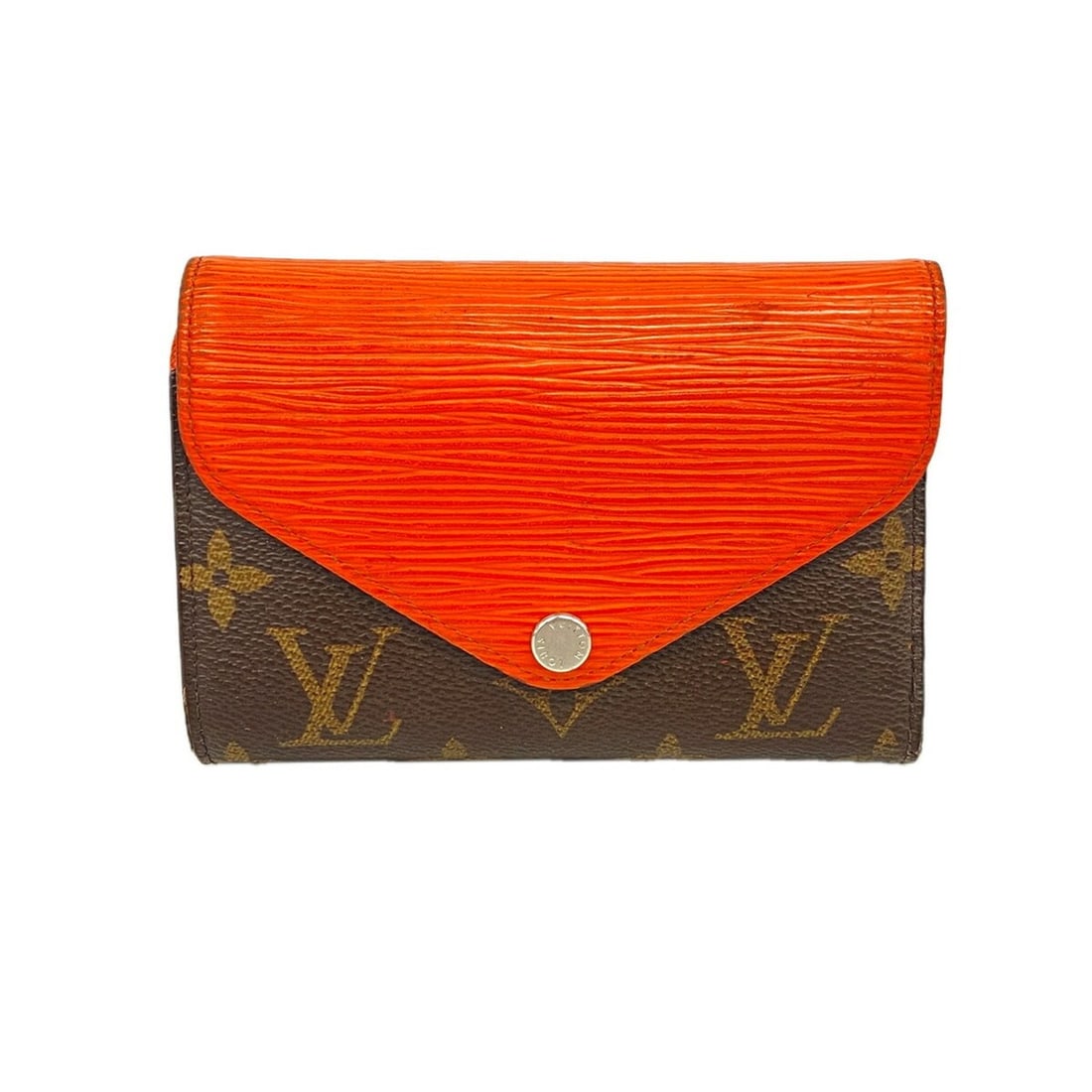 Louis Vuitton Tri-fold Wallet Monogram Portefeuille Marie-Lou Compact M60495 Piment Women's: --- Catalog ---Category: SizeSize (HxWxD): 9cm x 13.5cm x 3cm / 3.54'' x 5.31'' x 1.18''Category: DesignType: Wallet (tri-fold)Color: PimontGender: WomenCategory: GeneralMPN: M60495Brand: Louis Vuitto
