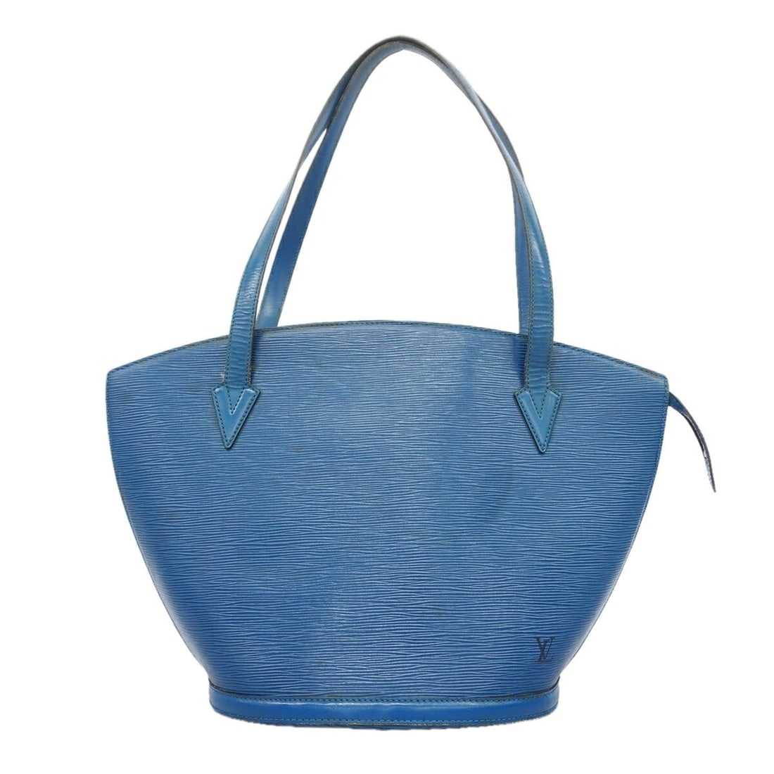 Louis Vuitton Epi Saint Jacques Shoulder Bag M52265 Toledo Blue (Women's): --- Catalog ---Category: SizeSize (HxWxD): 30cm x 26cm x 17cm / 11.81'' x 10.23'' x 6.69''Category: DesignType: Shoulder bagColor: Toledo blueGender: WomenCategory: GeneralMPN: M52265Brand: Louis Vuit