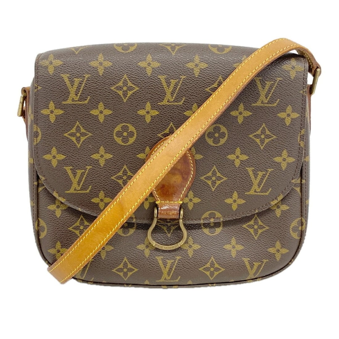 Louis Vuitton Monogram Saint Cloud GM Shoulder Bag M51242 Brown Women's: --- Catalog ---Category: SizeSize (HxWxD): 24cm x 24cm x 7cm / 9.44'' x 9.44'' x 2.75''Category: DesignType: Shoulder bagColor: BrownGender: WomenCategory: GeneralMPN: M51242Brand: Louis Vuitton--- It