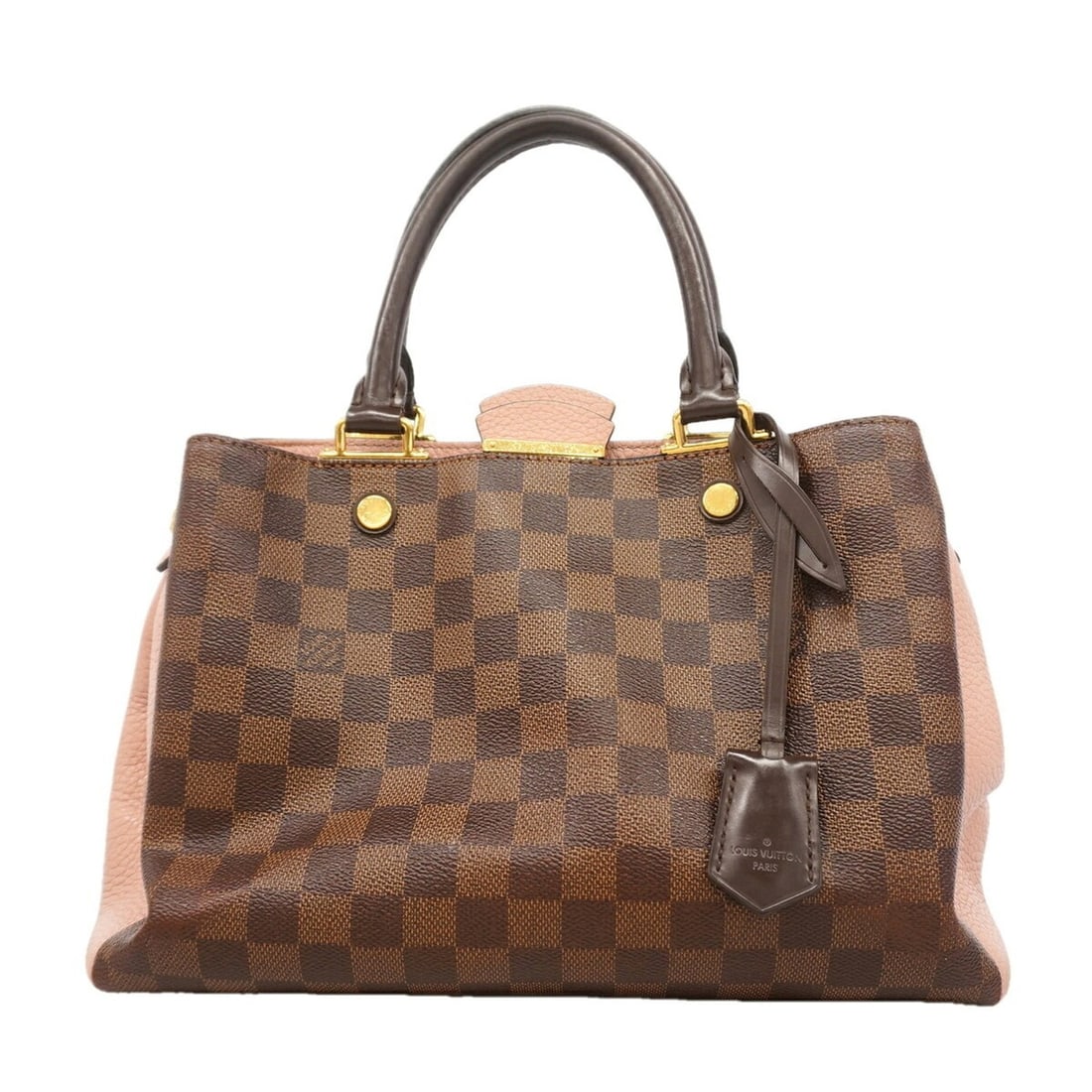 Louis Vuitton Damier Brittany handbag N41674 Ebene Magnolia (Women's): --- Catalog ---Category: SizeSize (HxWxD): 21cm x 30cm x 13.5cm / 8.26'' x 11.81'' x 5.31''Category: DesignType: HandbagColor: Ebene, MagnoliaGender: WomenCategory: GeneralMPN: N41674Brand: Louis Vuit