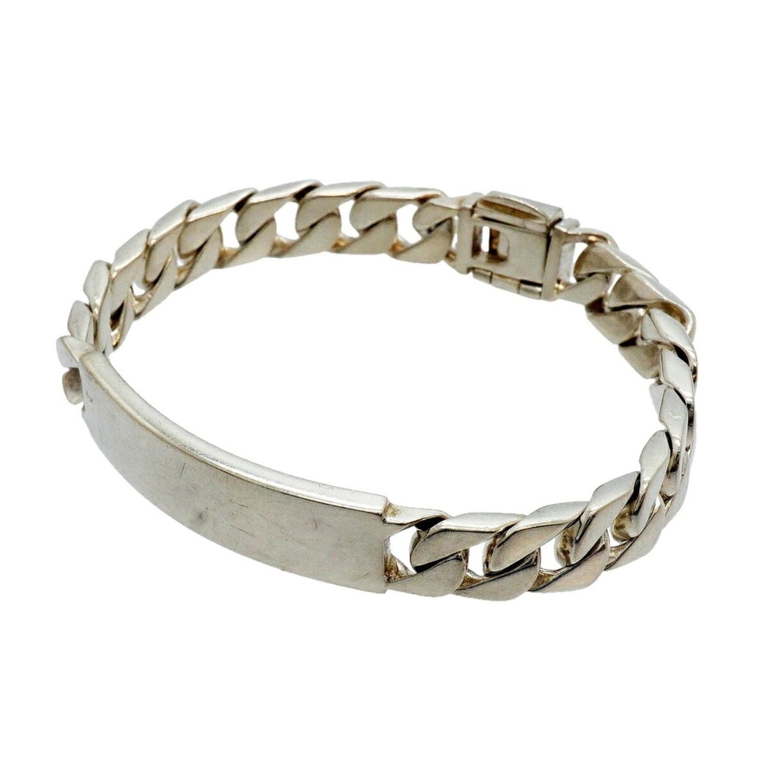 Tiffany & Co. ID Bracelet, Sterling Silver 925, Men's Women's: --- Catalog ---Category: SizeLength: 18cm / 7.08''Category: DesignType: Charm braceletGender: Men,WomenMaterial: Silver 925Category: GeneralBrand: Tiffany--- Item List ---Section: ConditionRanking: Ra