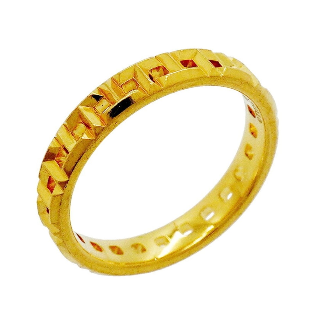 Tiffany & Co. T True Narrow Ring, 18K Yellow Gold, Size 11.5 (Women's) (1 of 9)