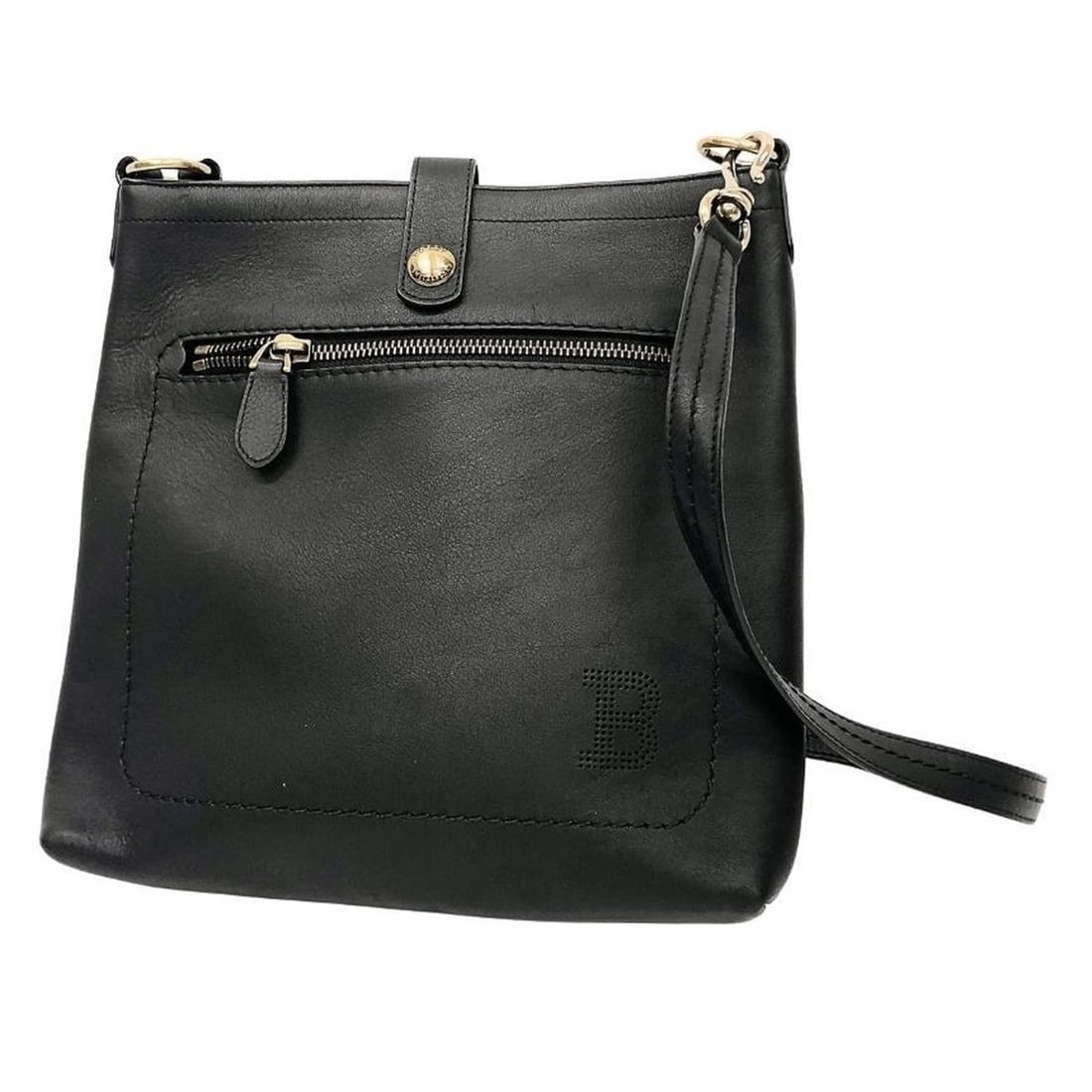 BALLY Bally Leather Shoulder Bag, Black, Men's: --- Catalog ---Category: SizeSize (HxWxD): 28cm x 28cm x 5cm / 11.02'' x 11.02'' x 1.96''Category: DesignType: Shoulder bagColor: BlackGender: MenMaterial: Leather Category: GeneralBrand: Bally--- Ite