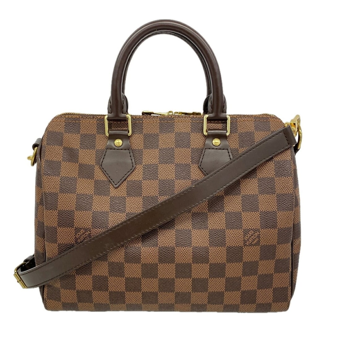 Louis Vuitton Damier Speedy Bandoulière 25 Handbag N40575 Ebene 2-way bag for women P3432682: --- Catalog ---Category: SizeSize (HxWxD): 19cm x 25cm x 14.5cm / 7.48'' x 9.84'' x 5.7''Category: DesignType: HandbagColor: EbeneGender: WomenCategory: GeneralMPN: N40575Brand: Louis Vuitton--- Item 