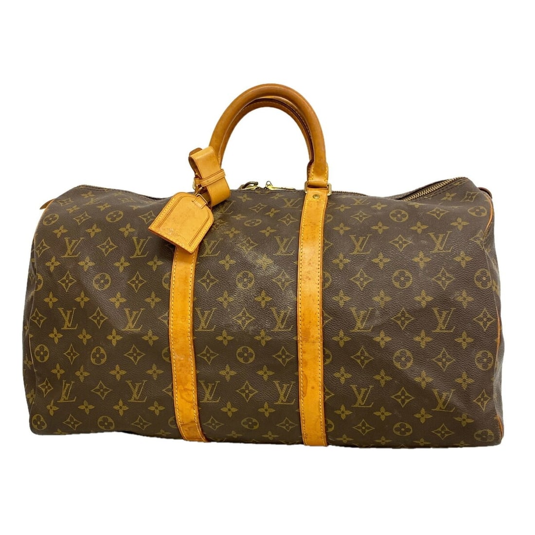 Louis Vuitton Bag/Boston Bag Monogram Keepall 50 M41426 Brown Men's/Women's P3431443: --- Catalog ---Category: SizeSize (HxWxD): 28.5cm x 51cm x 22cm / 11.22'' x 20.07'' x 8.66''Category: DesignType: Boston bagColor: BrownGender: Men,WomenCategory: GeneralMPN: M41426Brand: Louis Vuitto