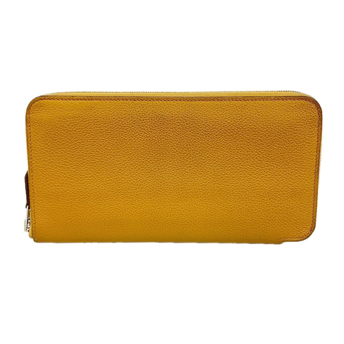 Hermes Azap Long Silk In Evercolor Caramel Wallet, W Stamp, Men's/Women's, P3417380 (1 of 10)