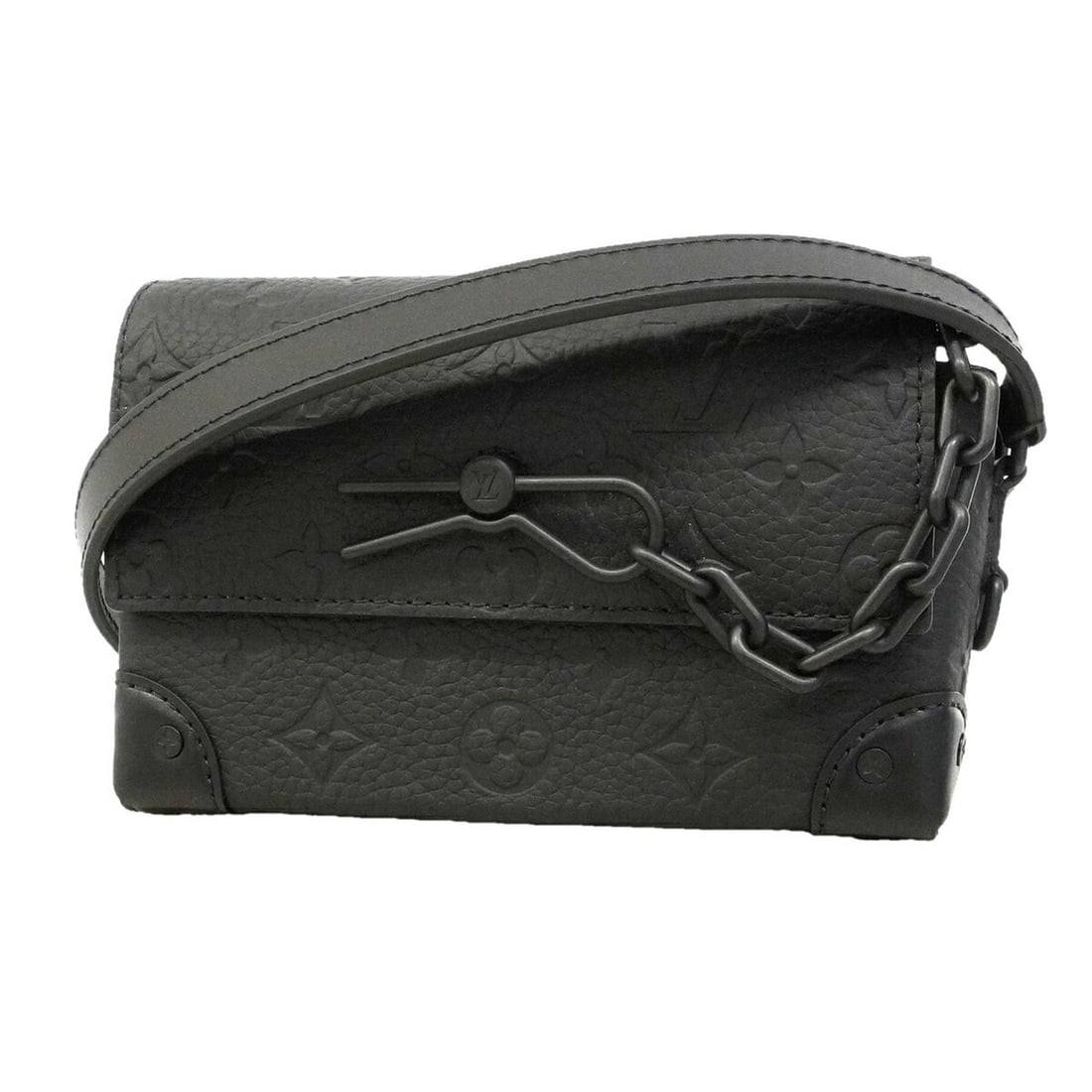 Louis Vuitton Shoulder Bag Monogram Taurillon Steamer Wearable Wallet M81746 Noir Men's OP020812: --- Catalog ---Category: SizeSize (HxWxD): 12.5cm x 17.5cm x 6cm / 4.92'' x 6.88'' x 2.36''Category: DesignType: Shoulder bagColor: NoirGender: MenCategory: GeneralMPN: M81746Brand: Louis Vuitton--- I
