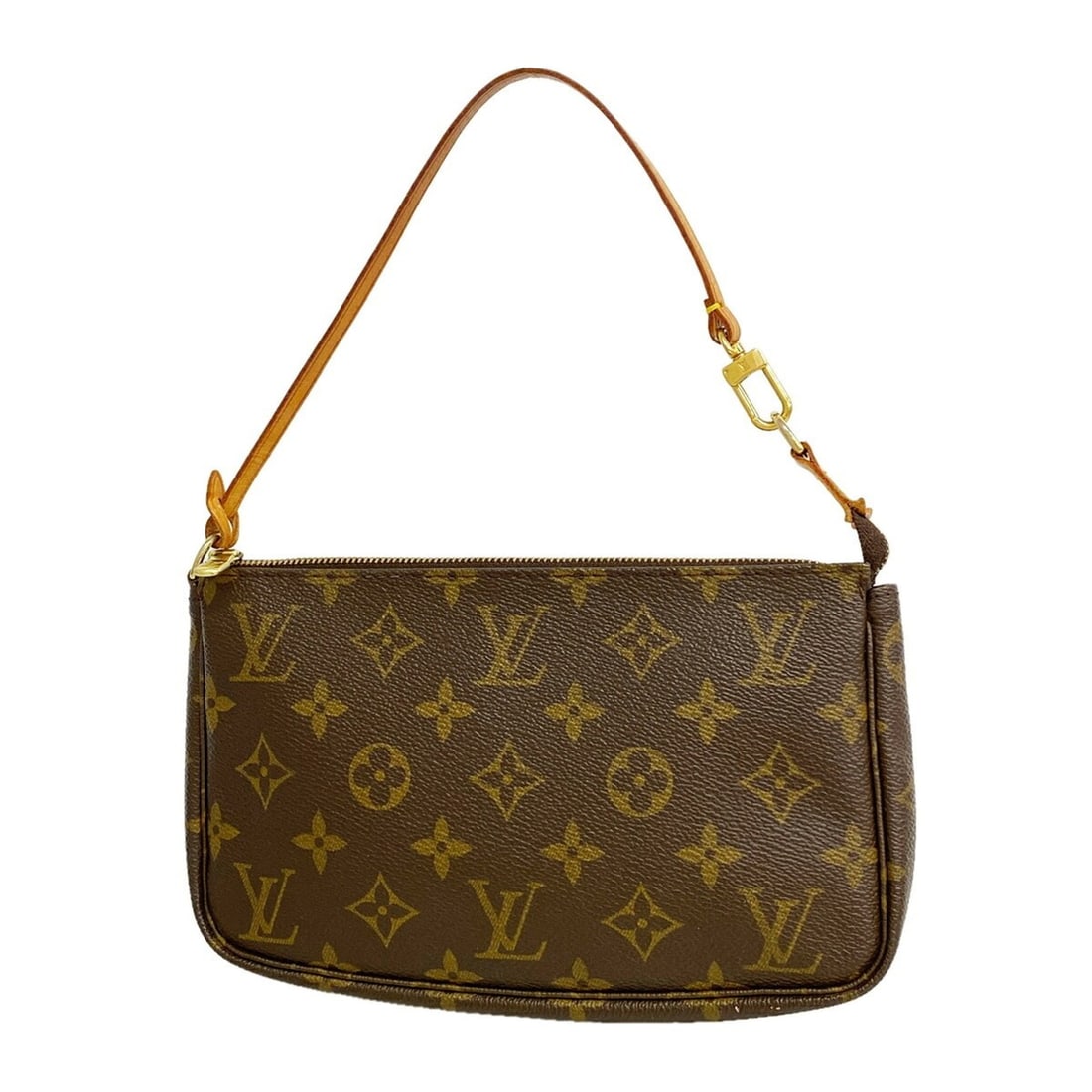 Louis Vuitton Monogram Pochette Accessoires M51980 Brown Women's Bag/Pouch: --- Catalog ---Category: SizeSize (HxWxD): 13cm x 21cm x 3cm / 5.11'' x 8.26'' x 1.18''Category: DesignType: PouchColor: BrownGender: WomenCategory: GeneralMPN: M51980Brand: Louis Vuitton--- Item List
