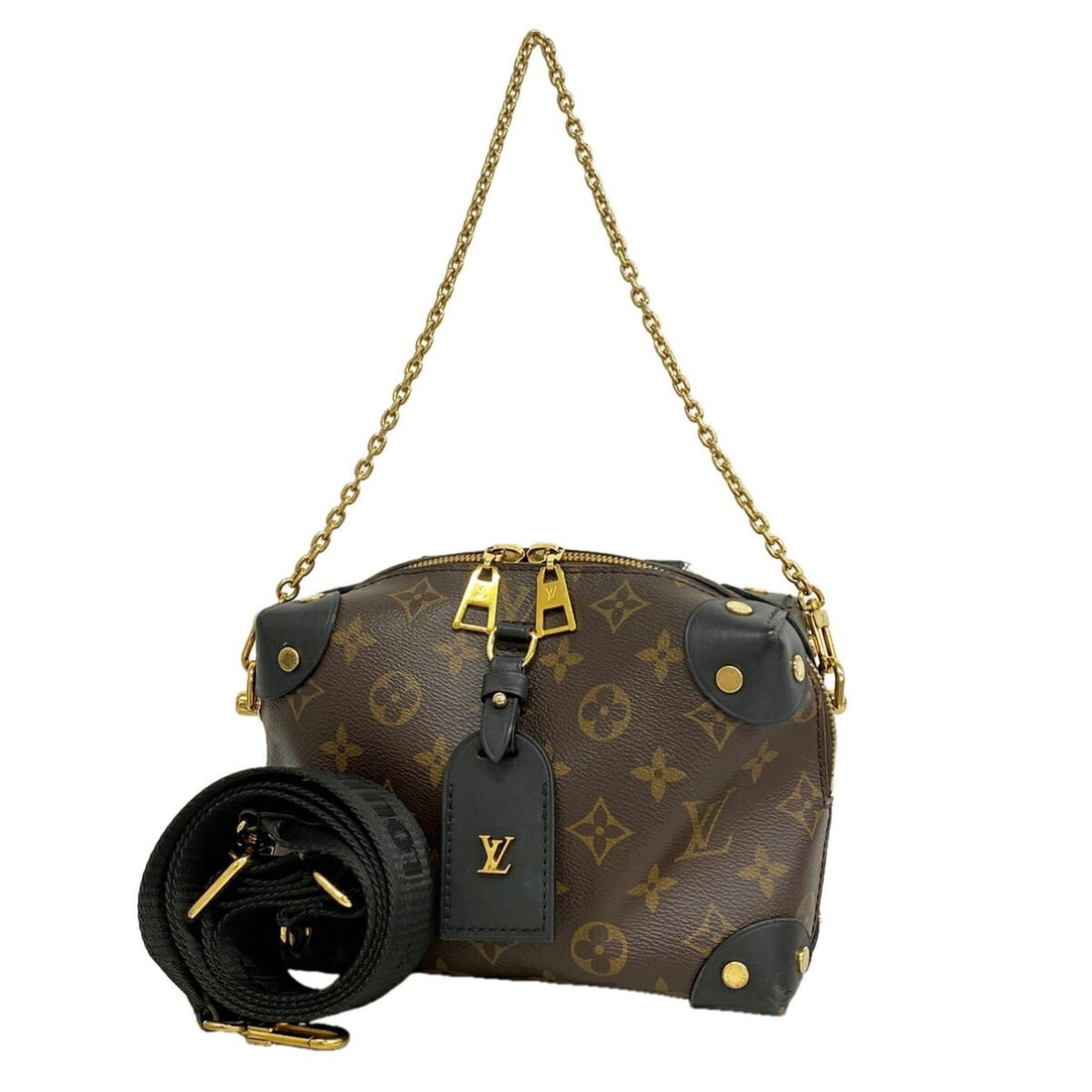 Louis Vuitton Monogram Petite Marsouple Handbag M45571 Brown 2-way bag for women: --- Catalog ---Category: SizeSize (HxWxD): 13.5cm x 19.5cm x 7.5cm / 5.31'' x 7.67'' x 2.95''Category: DesignType: HandbagColor: BrownGender: WomenCategory: GeneralMPN: M45571Brand: Louis Vuitton--- I