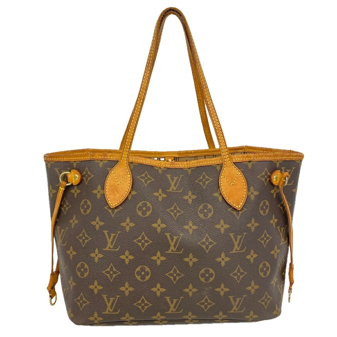 Louis Vuitton Monogram Neverfull PM Tote Bag M40155 Brown (Women's): --- Catalog ---Category: SizeSize (HxWxD): 22cm x 28cm x 13cm / 8.66'' x 11.02'' x 5.11''Category: DesignType: Tote bagColor: BrownGender: WomenCategory: GeneralMPN: M40155Brand: Louis Vuitton--- Item