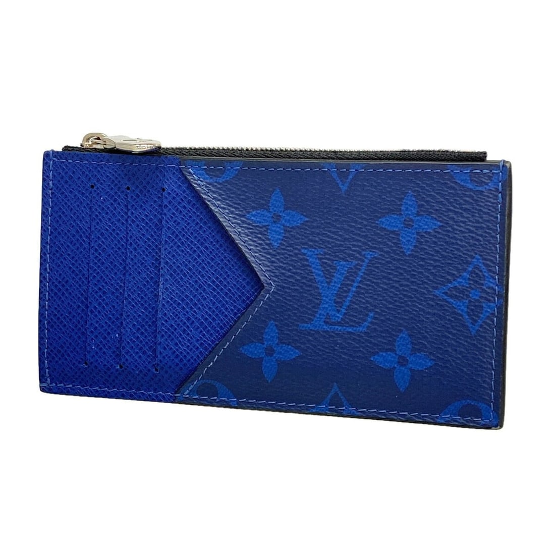 Louis Vuitton Wallet/Coin Case Taigarama Coin Card Holder M30270 Cobalt Men's: --- Catalog ---Category: SizeSize (HxWxD): 7.5cm x 14.5cm x 1cm / 2.95'' x 5.7'' x 0.39''Category: DesignType: Coin purse/coin caseColor: CobaltGender: MenCategory: GeneralMPN: M30270Brand: Louis Vuit