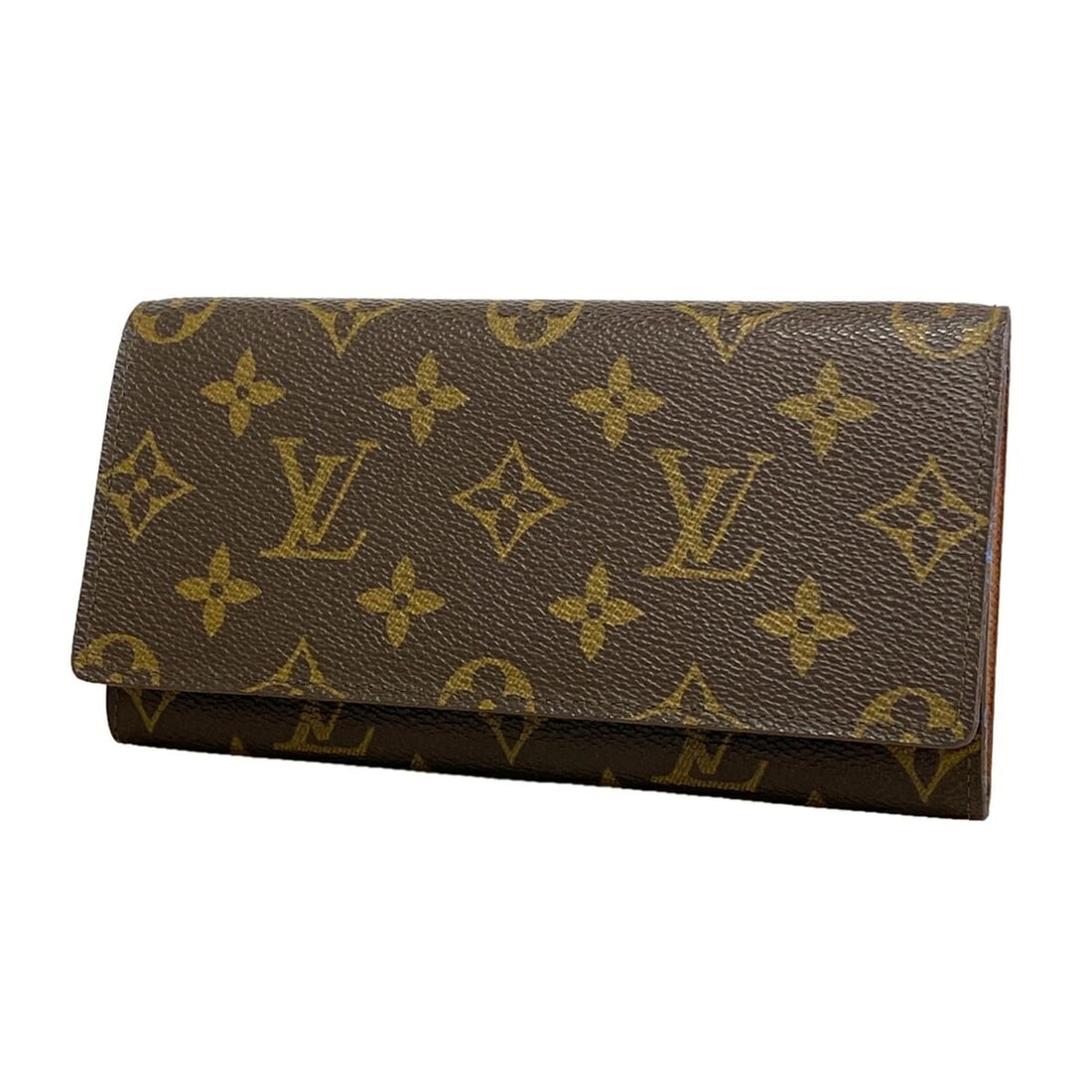 Louis Vuitton Monogram Portefeuille 3 Cartes Credit M61818 Brown Women's Wallet/Long Wallet: --- Catalog ---Category: SizeSize (HxWxD): 10cm x 18cm x 1cm / 3.93'' x 7.08'' x 0.39''Category: DesignType: Long bill wallet (bi-fold)Color: BrownGender: WomenCategory: GeneralMPN: M61818Brand: Louis