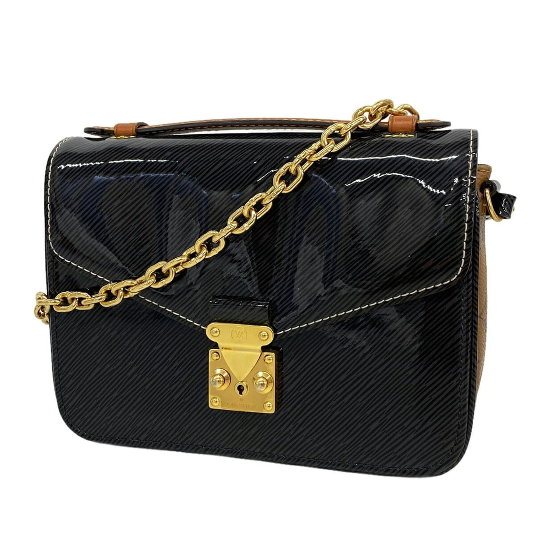 Louis Vuitton Shiny Epi Monogram Reverse Pochette Metis MINI M54990 Black 2-way bag for women: --- Catalog ---Category: SizeSize (HxWxD): 15.5cm x 20cm x 4.5cm / 6.1'' x 7.87'' x 1.77''Category: DesignType: HandbagColor: BlackGender: WomenCategory: GeneralMPN: M54990Brand: Louis Vuitton--- Item